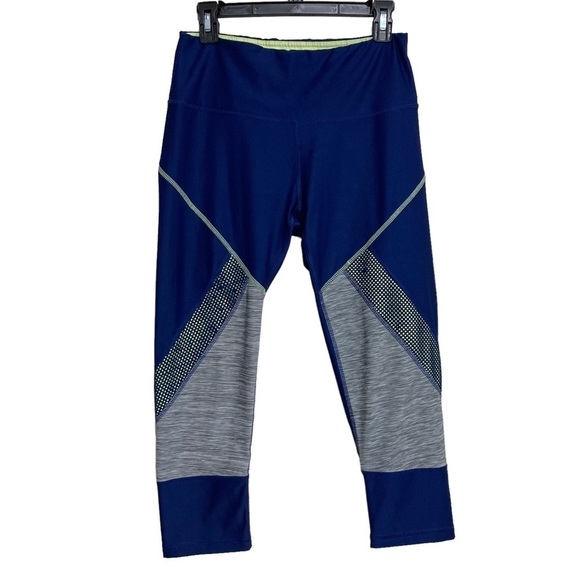 RBX Live Life Active Workout Leggings Size Medium Blue Gray - Picture 1 of 8